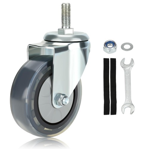 Front quiet rubber - rubber, wheel