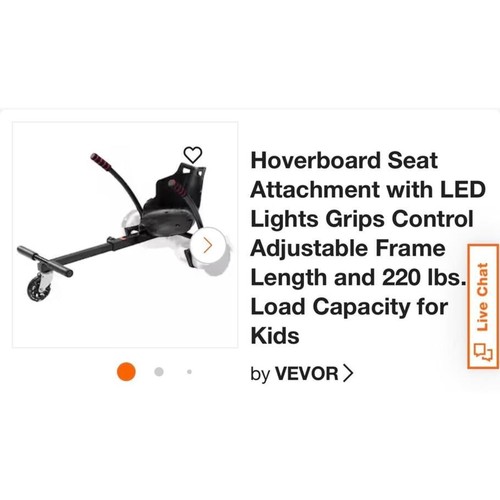 Hoverboard seat attachment - hoverboard,