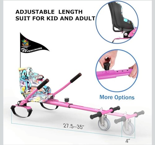 Hoverkart attachment seat for - hoverkart,